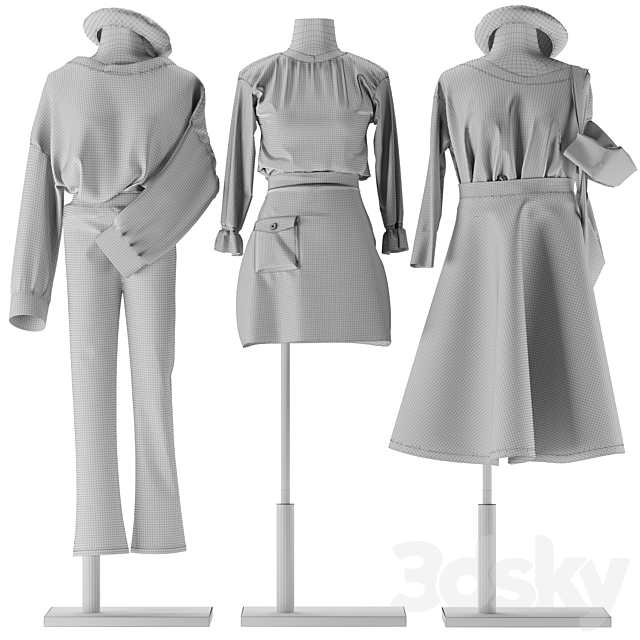 Mannequin Vol 023 3DSMax File - thumbnail 7