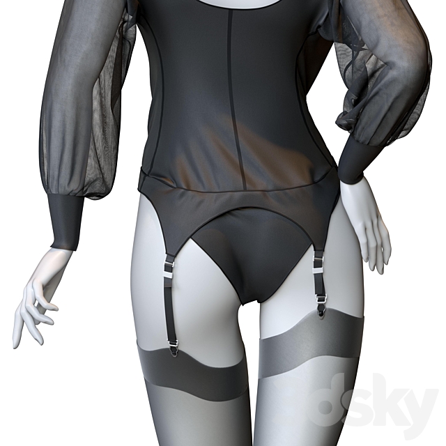 Mannequins 1 3DSMax File - thumbnail 4