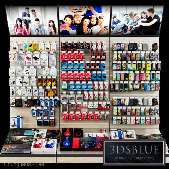 Mobile Phone Shop 3DS Max - thumbnail 3