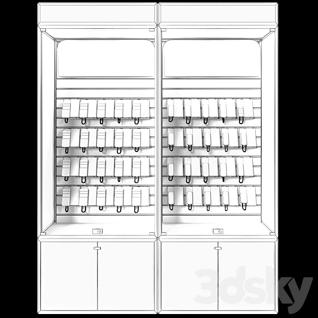 Mobile shop 2 3DSMax File - thumbnail 3