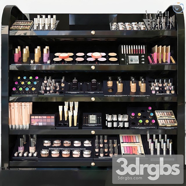 Modern Cosmetic Shelf 2 3dsmax Download - thumbnail 1