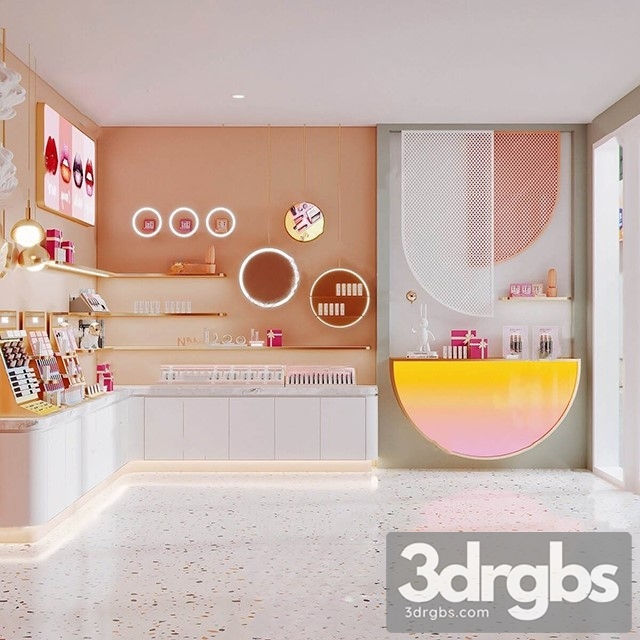 Modern Cosmetic Store 3 3dsmax Download - thumbnail 1