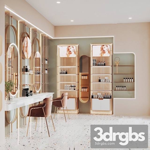 Modern Cosmetic Store 7 3dsmax Download - thumbnail 1