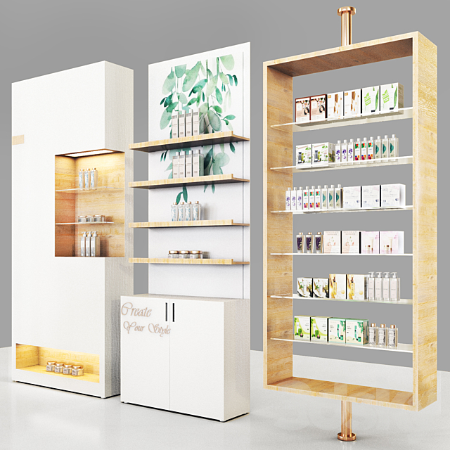 Pharmacy-Cosmetics 3ds Max - thumbnail 2