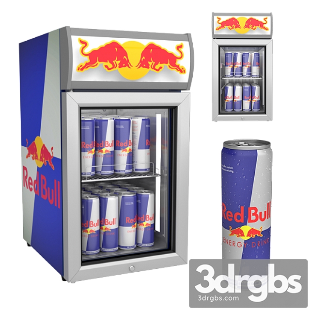 Red bull mini bar 3dsmax Download - thumbnail 1