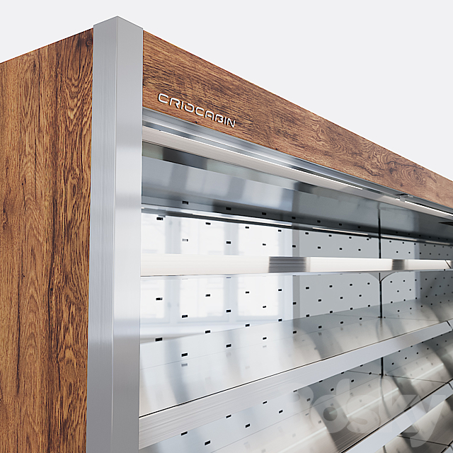 Refrigerated showcase Criocabin ETHOS 3ds Max - thumbnail 2