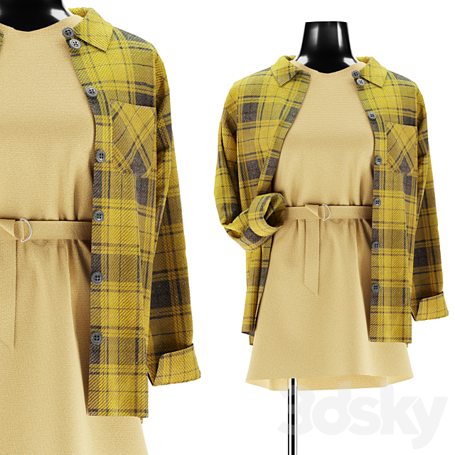 Set Of Clothes Vol 030 3DSMax File - thumbnail 4