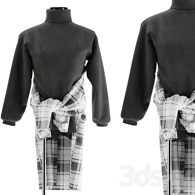 Set Of Clothes Vol 030 3DSMax File - thumbnail 5