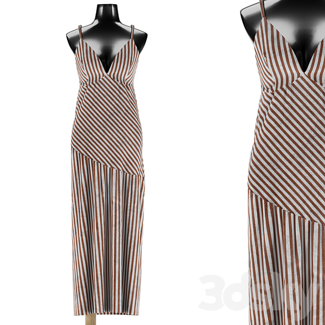 Set of summer clothes 3DSMax File - thumbnail 4