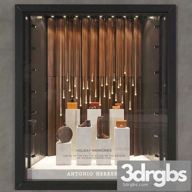 Shop Window 02 3dsmax Download - thumbnail 1