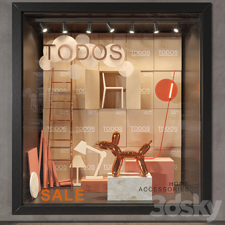 Shop_Window 3DS Max - thumbnail 1