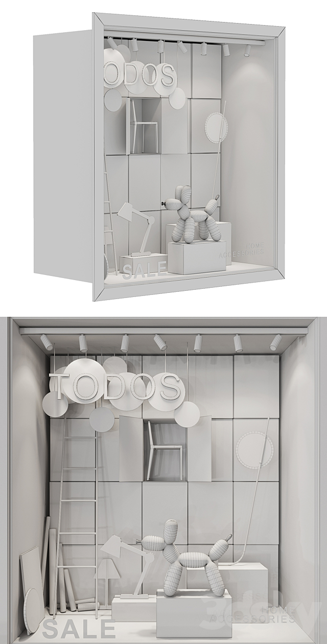 Shop_Window 3DSMax File - thumbnail 2