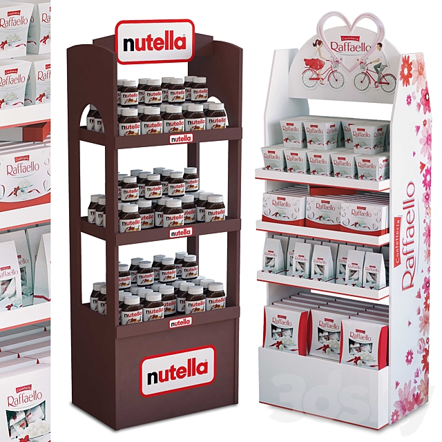 Showcase 020. Raffaello Nutella 3DS Max Model - thumbnail 1