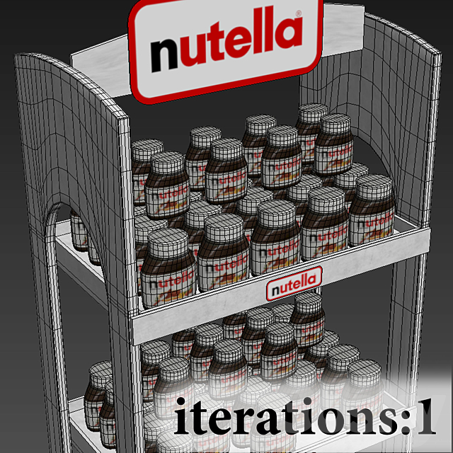 Showcase 020. Raffaello Nutella 3DS Max Model - thumbnail 5