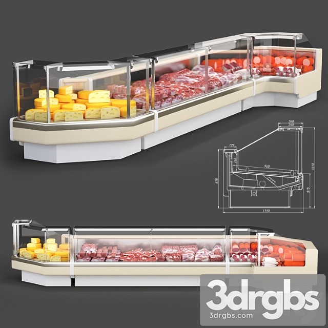 Showcase brandford aurora sq 3dsmax Download - thumbnail 1