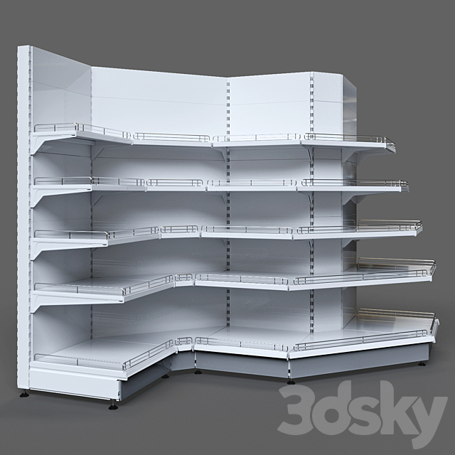 Trading racks 3ds Max - thumbnail 2