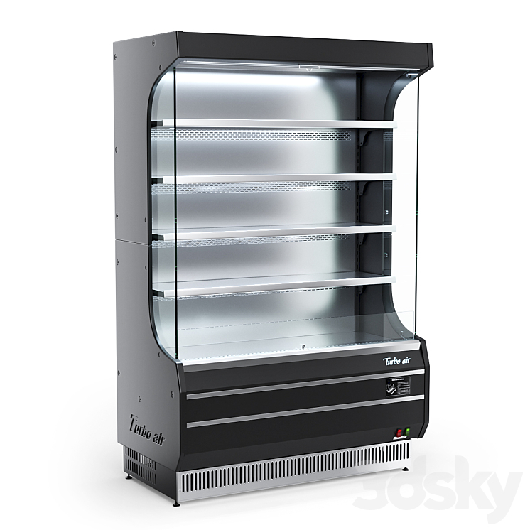 Turbo Air Refrigeration TOM-50B-N 3DS Max - thumbnail 1