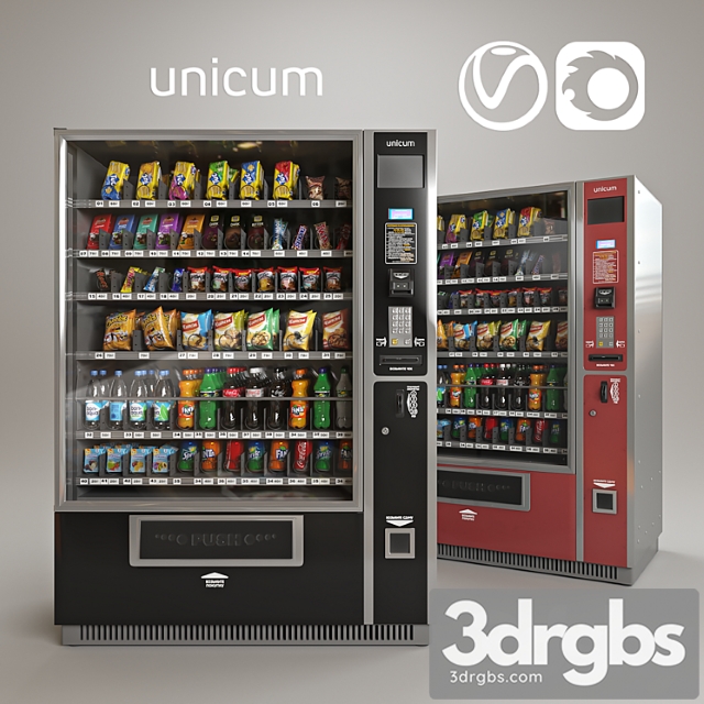 Unicum foodbox long 3dsmax Download - thumbnail 1