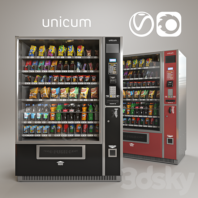 Unicum Foodbox Long 3DSMax File - thumbnail 1