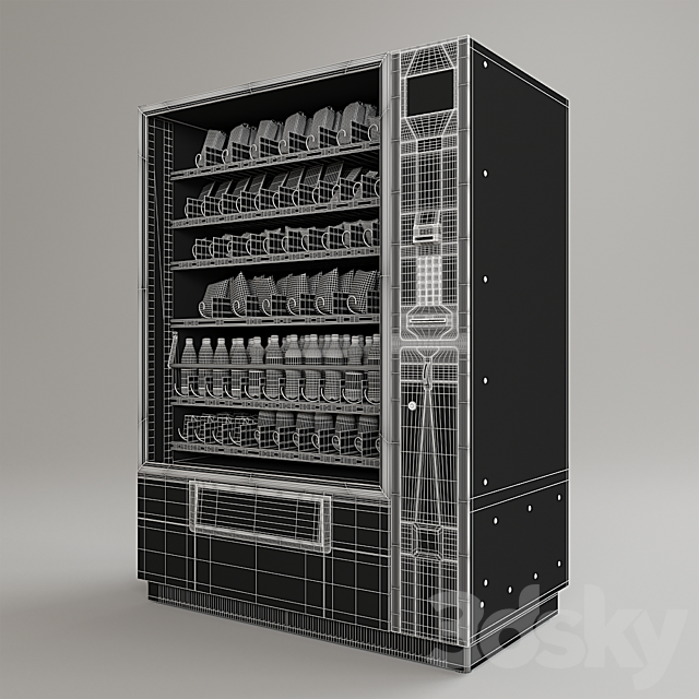 Unicum Foodbox Long 3DSMax File - thumbnail 3