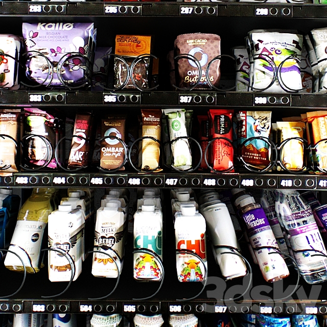 Vending machine 3ds Max - thumbnail 2