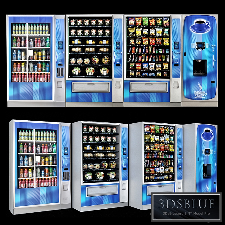 Vending machine 3DS Max - thumbnail 3