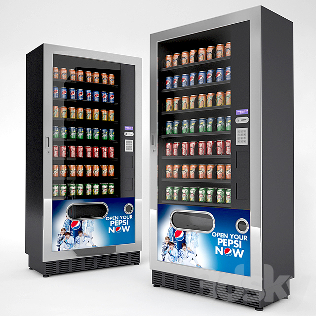 vending machine 3DSMax File - thumbnail 1