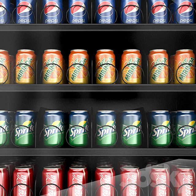 vending machine 3DSMax File - thumbnail 2