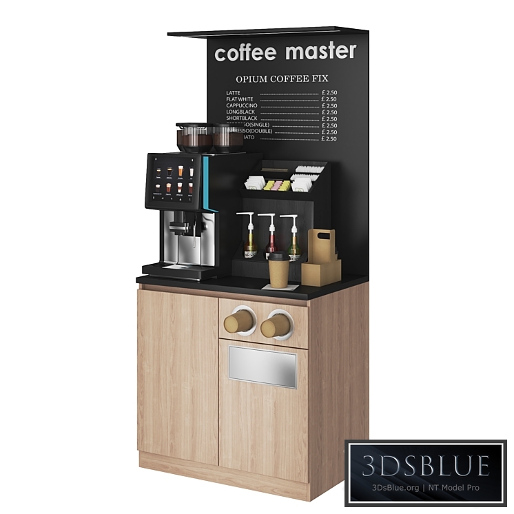 Vendor Coffee Point 3DS Max - thumbnail 3