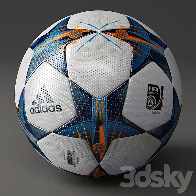 adidas finale lisbon 2014 3ds Max - thumbnail 2