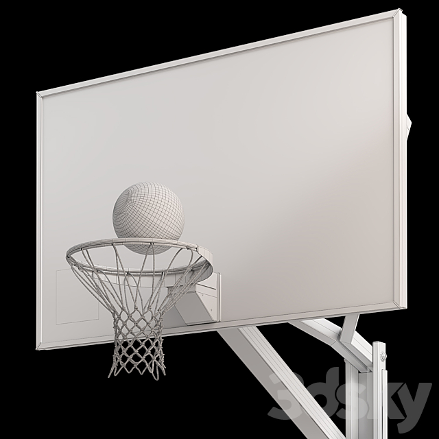 Basketball Hoop Goalrilla 3DS Max Model - thumbnail 4