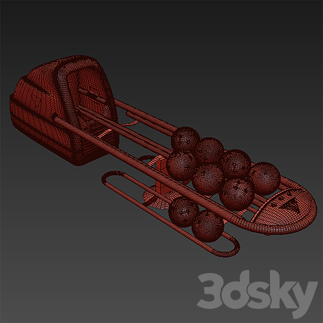 Bowling Ball Return Device 3ds Max - thumbnail 3