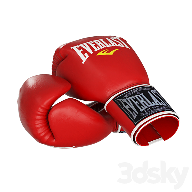 Boxing Equipment 3DS Max Model - thumbnail 2