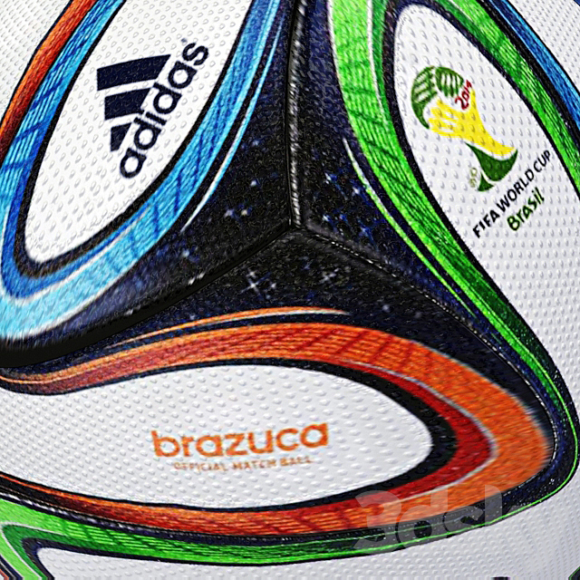 Brazuca – official ball of the FIFA World Cup 2014 3ds Max - thumbnail 3