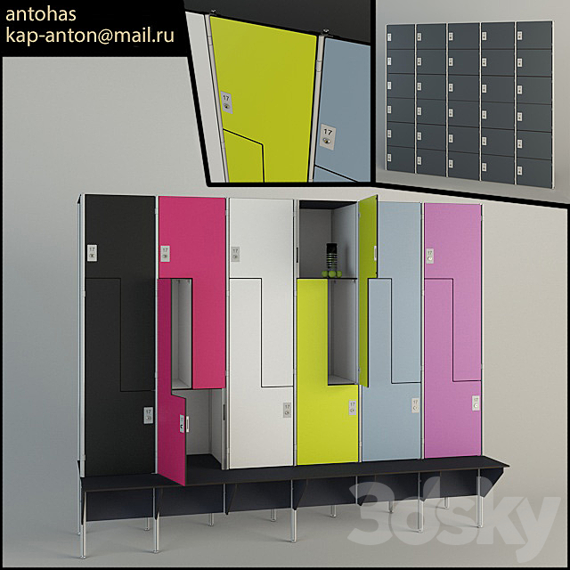 Cabins 3DS Max Model - thumbnail 1