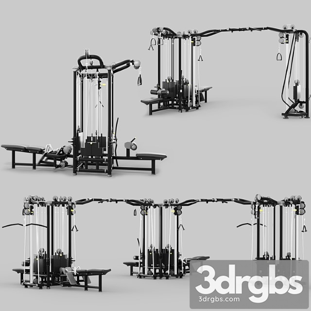 Cable stations range 3dsmax Download - thumbnail 1