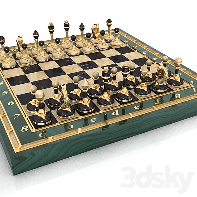 chess 3DSMax File - thumbnail 1