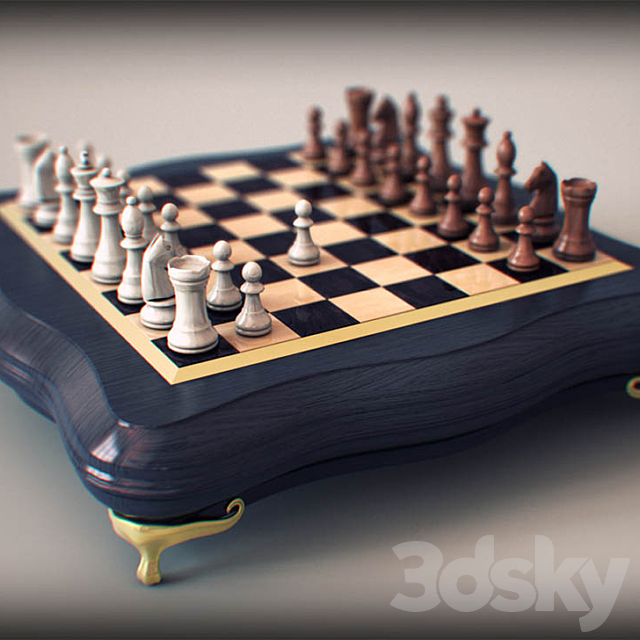 Chess 3DSMax File - thumbnail 1