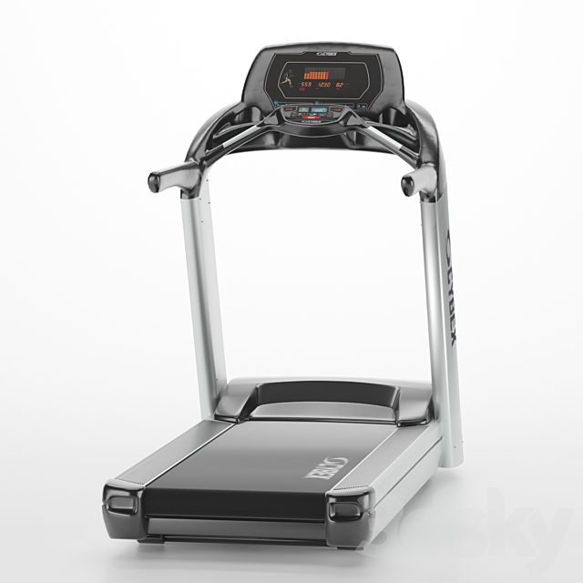 Cybex Treadmill 790T 3DS Max Model - thumbnail 3