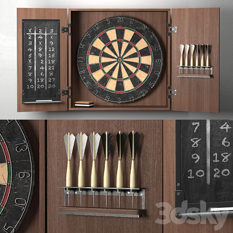 Darts RH 3DS Max - thumbnail 1