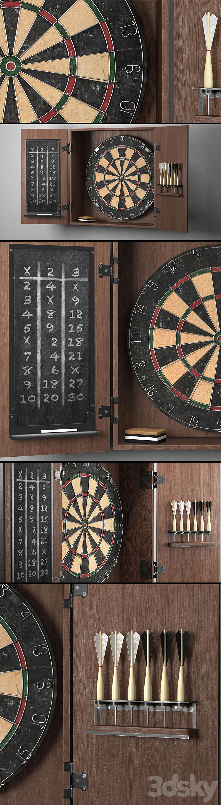 Darts RH 3DS Max - thumbnail 2