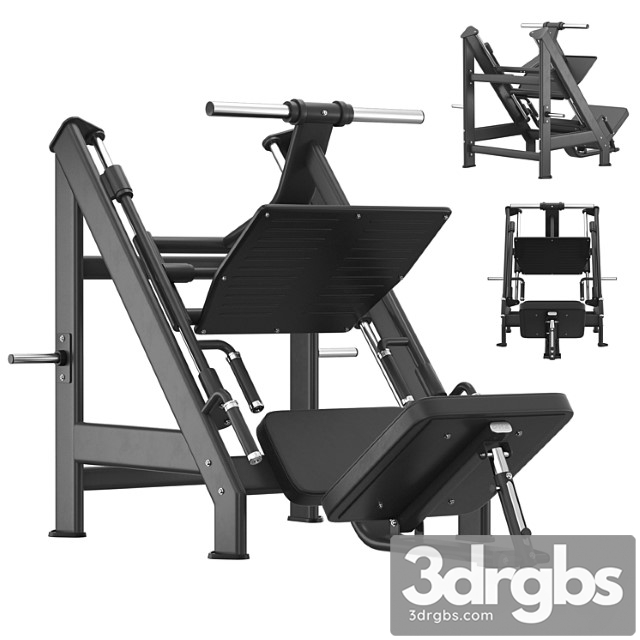 Dhz Fitness E 7056 Leg Press 3dsmax Download - thumbnail 1