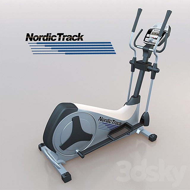 Elliptical Nordic Track to 3DSMax File - thumbnail 1