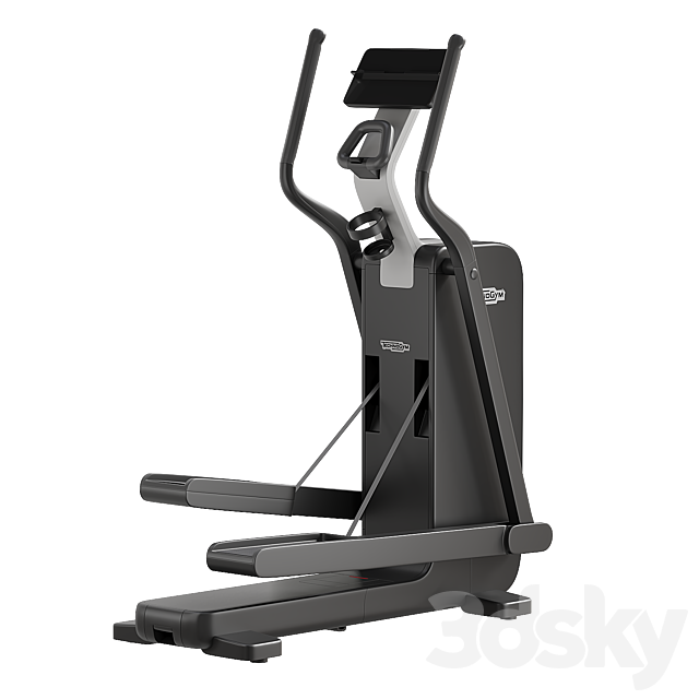 Elliptical Technogym 3dsMax Model - thumbnail 1