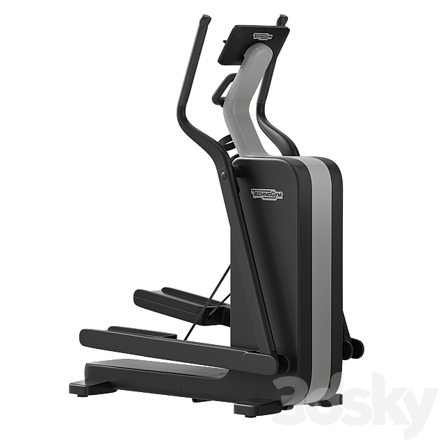 Elliptical Technogym 3dsMax Model - thumbnail 2