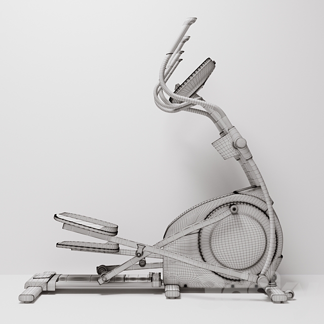 Elliptical trainer NordicTrack E7.1 3DSMax File - thumbnail 3