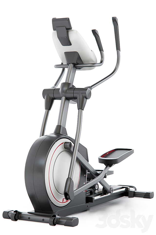 Elliptical trainer ProForm Endurance 520 E. Ellipse 3DS Max Model - thumbnail 2