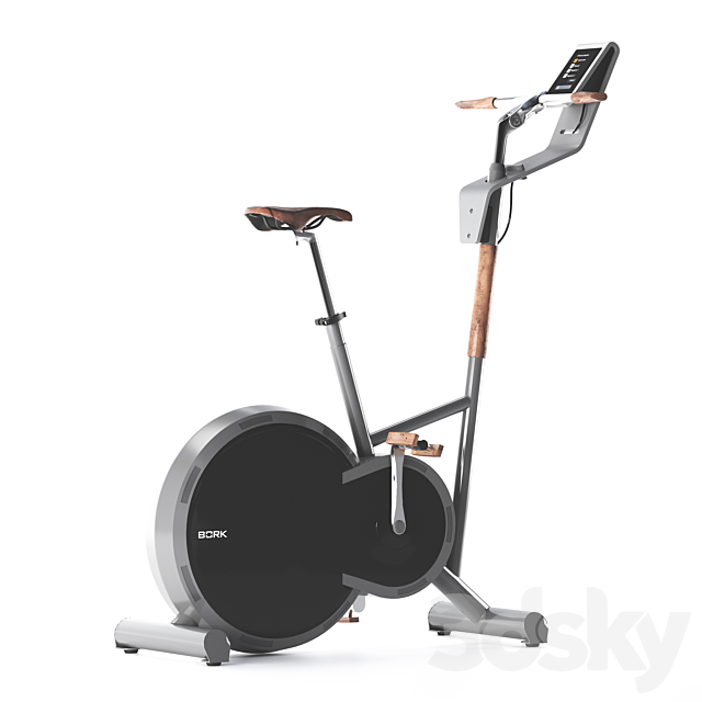 Exercise bike BORK D672 3DSMax File - thumbnail 1