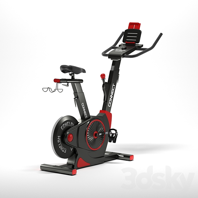 exercise bike echelon ex3 connect 3DS Max Model - thumbnail 3