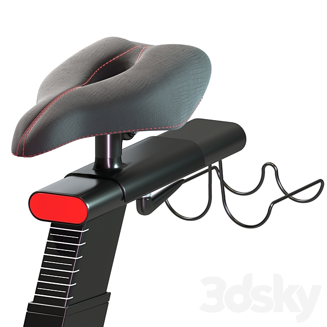 exercise bike echelon ex3 connect 3DS Max Model - thumbnail 6